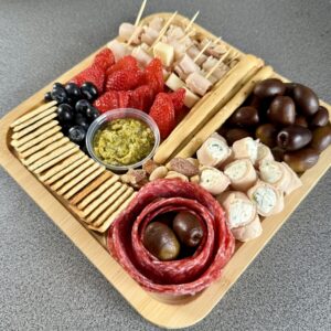 Tabla Para Picar "Mediterránea & Dulce" (24 cms)