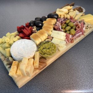 Tabla Para Picar “Sabores del Mundo" (40 cms)